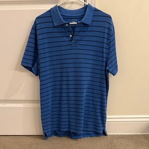 J. Crew Navy Striped Polo Shirt
